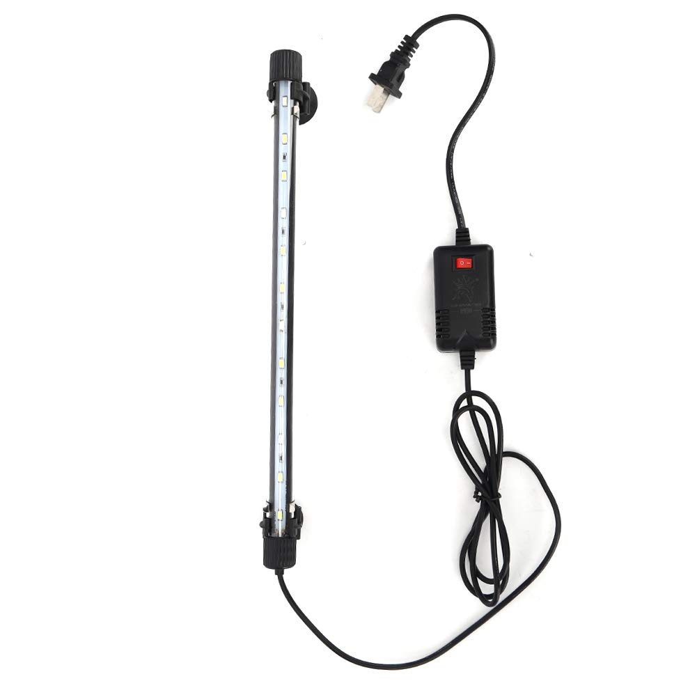 Pssopp LED Aquarium Light - Waterproof Submersible Fish Tank Lighting with Blue & White Colors (ZY-35B) | Perfect for Freshwater/Saltwater Tanks, Turtle Habitats & Aquatic Plant Growth