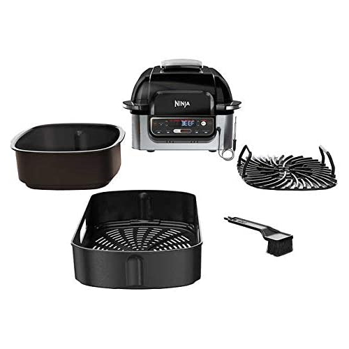 Ninja Foodi Smart 5-in-1 Indoor Grill and Smart Cook System (LG450CO) - Perfect for Healthy Cooking, Grilling, Air Frying, Baking, Roasting & Dehydrating at Home