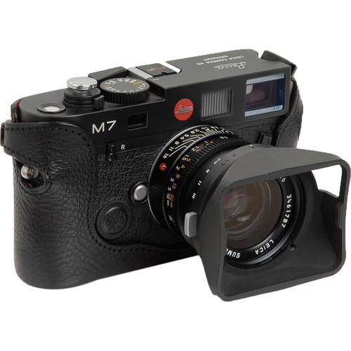 Artisan & Artist LMB M7 Genuine Leather Half Camera Case (Black) - Perfect for Leica M7 Protection & Style Enhancement