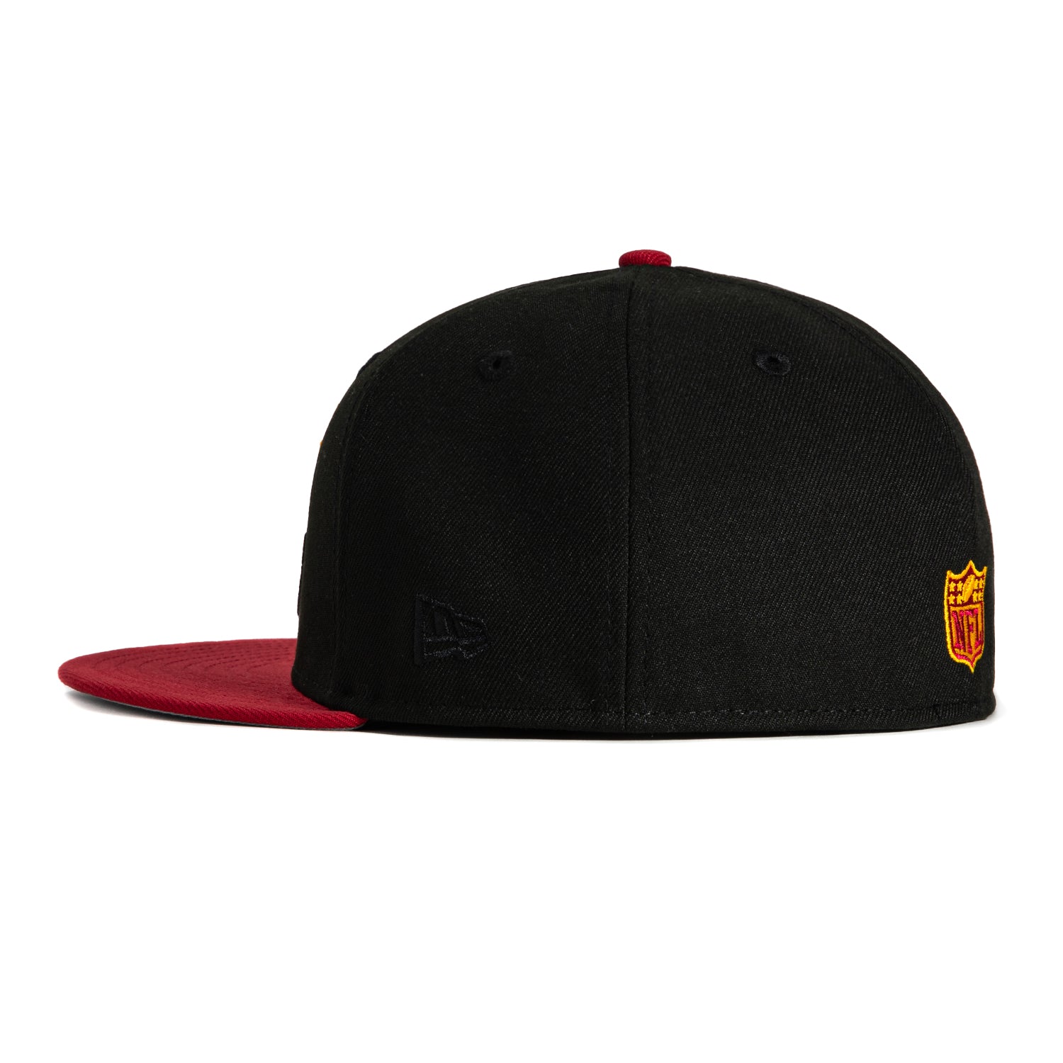 New Era 59Fifty Arizona Cardinals Logo Patch Snapback Hat - Black & Red Adjustable Baseball Cap for Men & Women | Perfect for NFL Games, Tailgating & Sports Fan Gifts