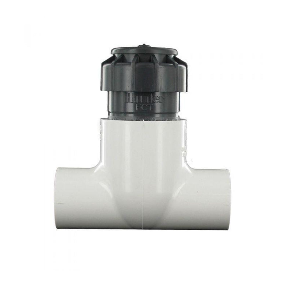 Hunter FCT158 1-1/2 Inch Schedule 80 PVC Sensor Receptacle Tee - Heavy Duty Plumbing Fitting for Industrial Piping Systems & Water Treatment Applications