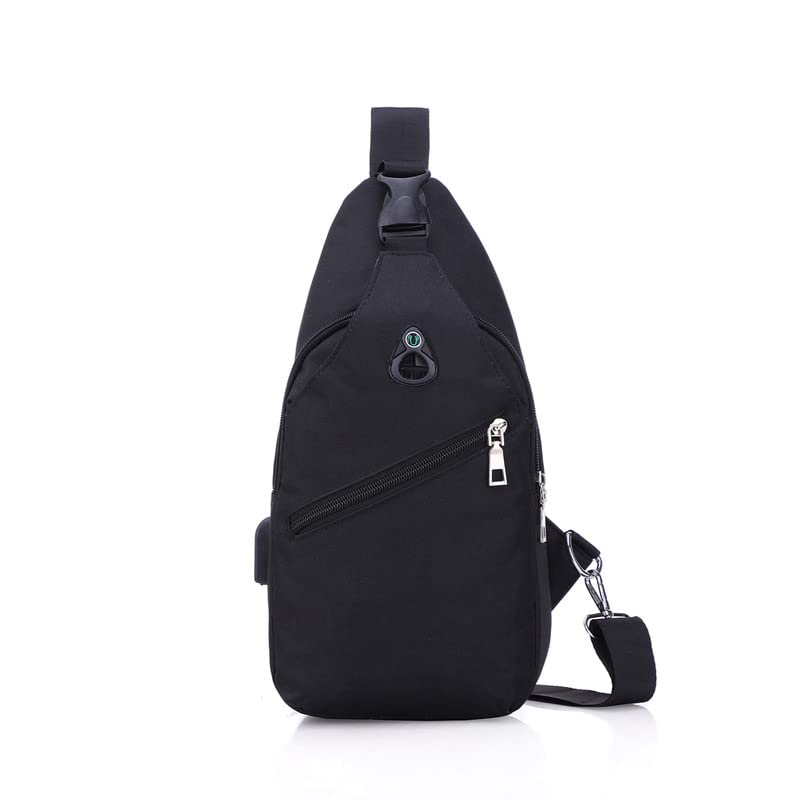 Byoode Crossbody Sling Backpack for Men & Women - Adjustable Strap Shoulder Bag for Commuting, Cycling, Travel & Outdoor Activities