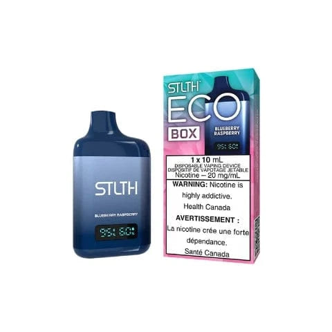 STLTH ECO BOX Disposable Vape Kit - 10mL E-Liquid Capacity - 5 Pack for Ontario Canada | Portable Vaping Device for Travel & Outdoor Use