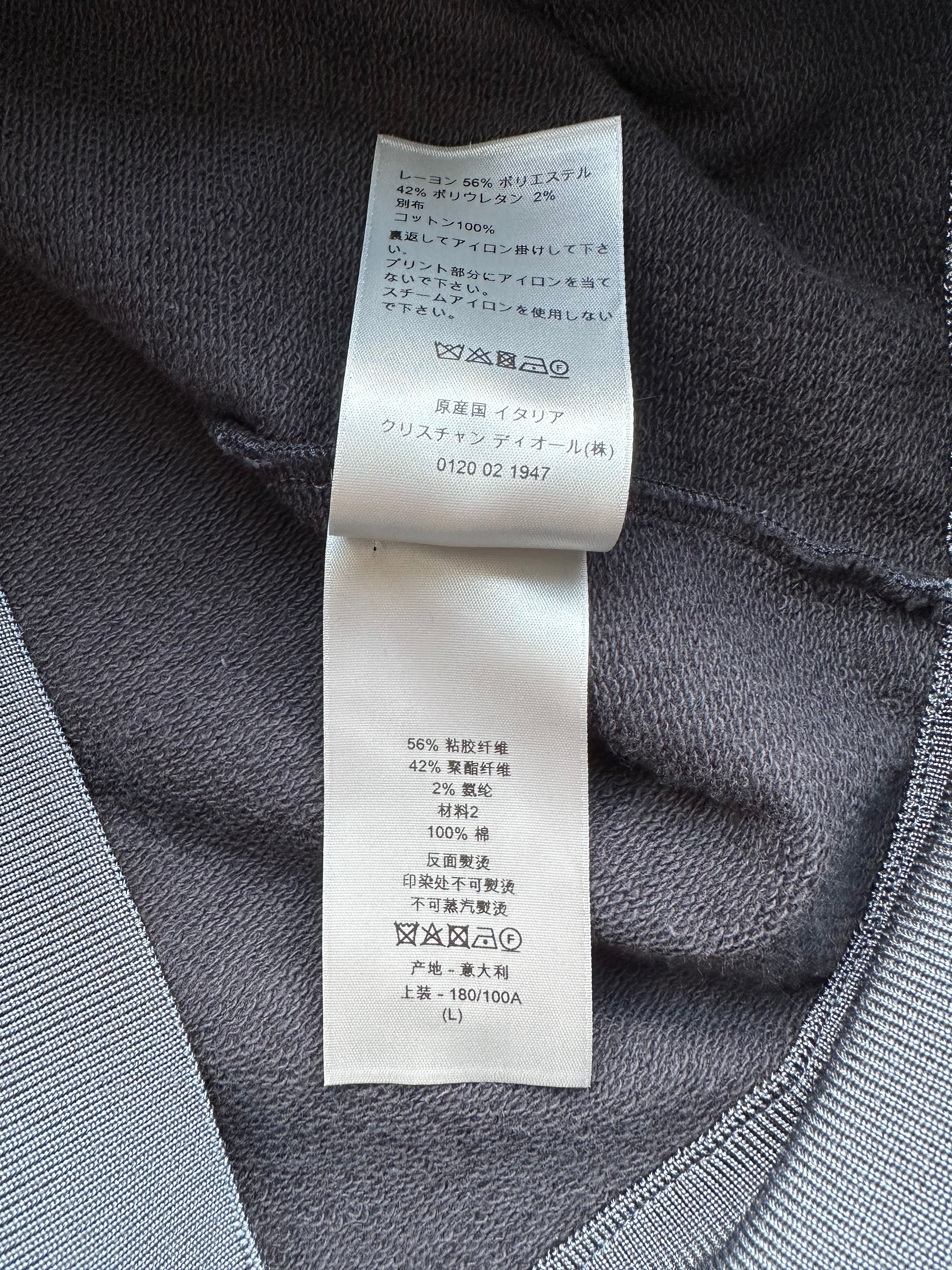 Dior Daniel Arsham Blue Embossed Metallic Logo Hoodie - Men's Luxury Streetwear Fashion for Casual Wear & Urban Style