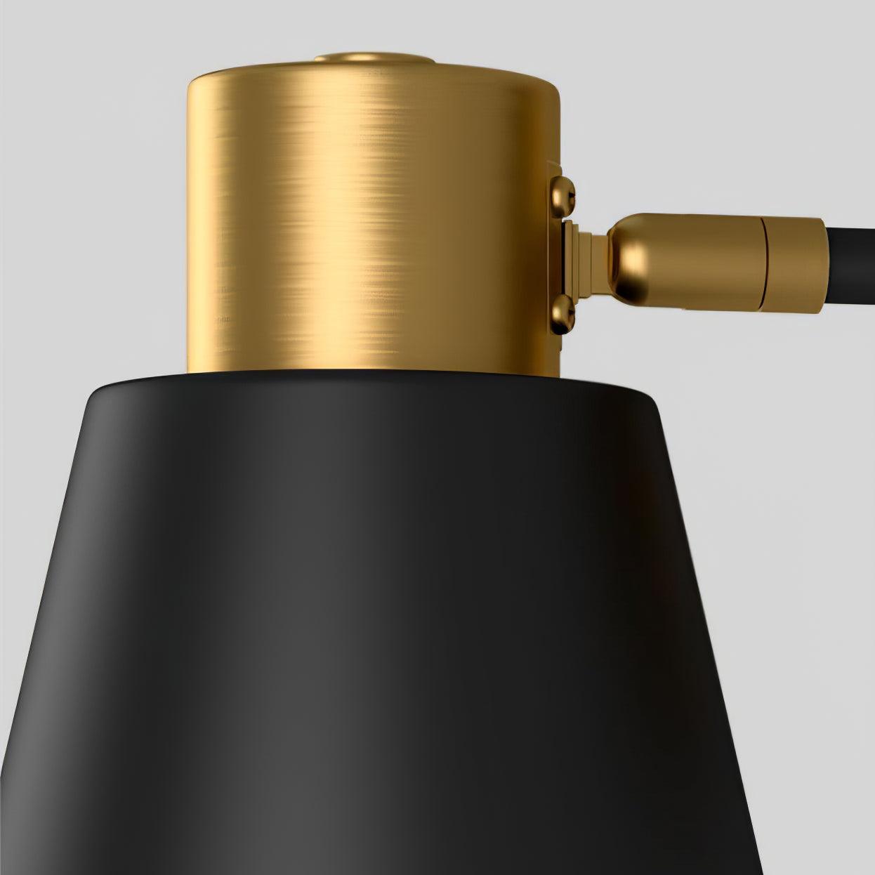 Adjustable Arm Wall Lamp - Modern Swing Arm Sconce with Flexible Gooseneck for Bedroom, Living Room, and Office Lighting