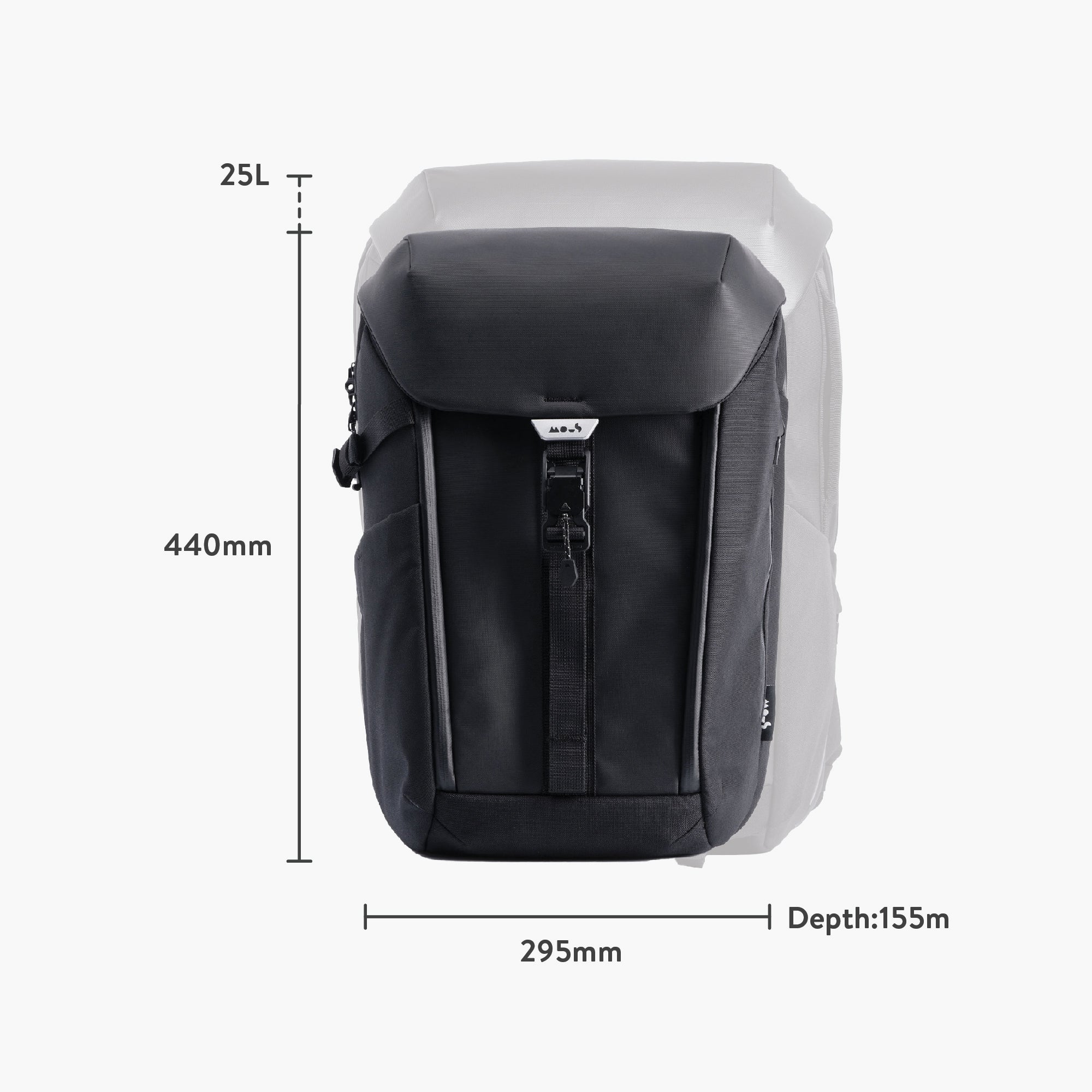 Waterproof & Shockproof Protective Laptop Backpack with Secure Lid - Perfect for Travel, Hiking & Daily Commute