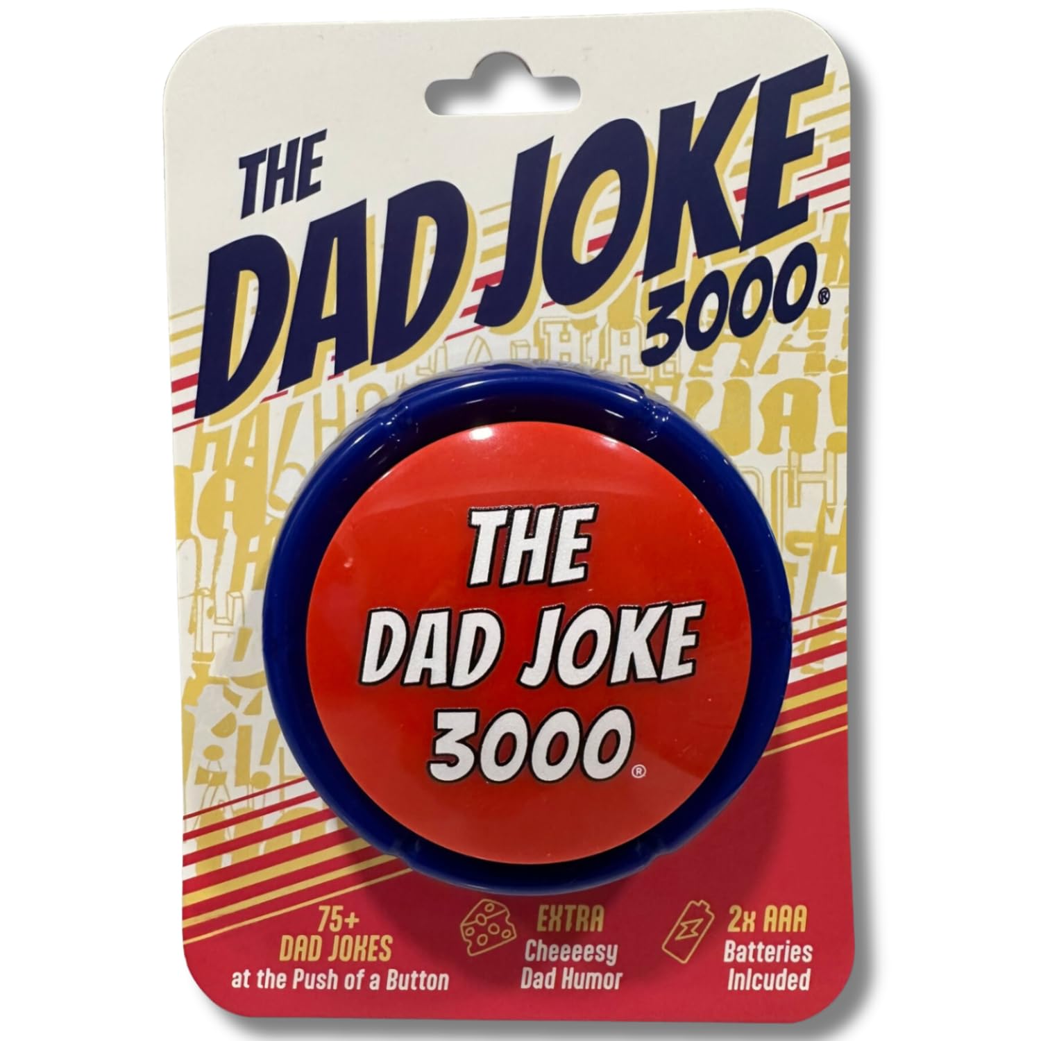 Funny Dad Jokes Button - 75+ Hilarious Jokes with One Push - Perfect Gift for Dad, Father's Day, Birthday & White Elephant Gifts - Great for Parties, Office Gags & Family Gatherings