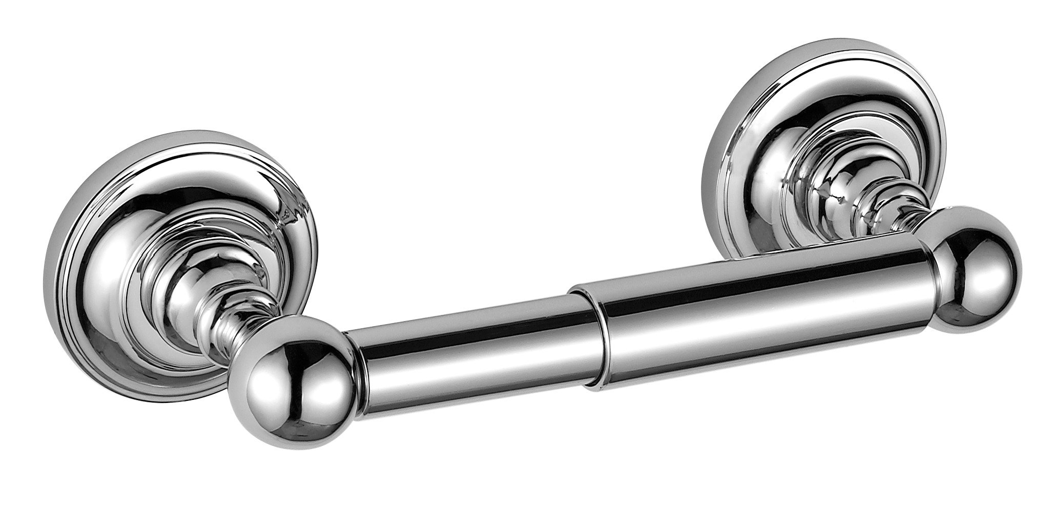 Paradise Bathworks 63326 Elysium Toilet Paper Holder - Polished Chrome Bathroom Accessory for Modern Homes & Luxury Hotels