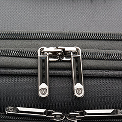 Lares Medium Checked Luggage - Lightweight Durable Suitcase with Spinner Wheels for Travel | Perfect for Business Trips & Family Vacations