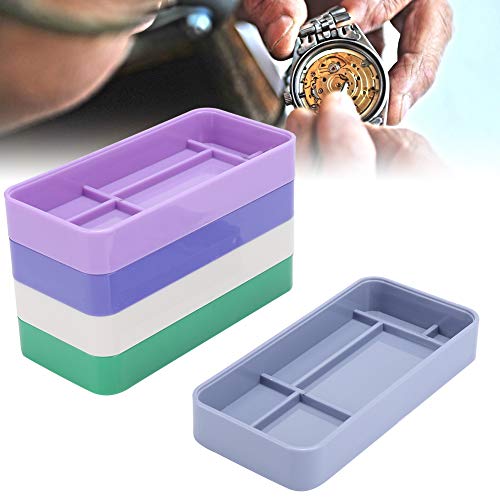 5-Layer Watch Parts Storage Box - Durable Watch Tool Organizer for Jewelry, Watch Repair & DIY Accessories - Perfect for Watchmakers, Hobbyists & Professional Repair Shops