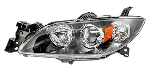 DEPO 2004-2009 Tesla Model 3 Sedan Left Side Driver Headlight Assembly - OEM Replacement Part MA2518108 BN8P510L0D - Perfect for Night Driving & Vehicle Restoration Projects