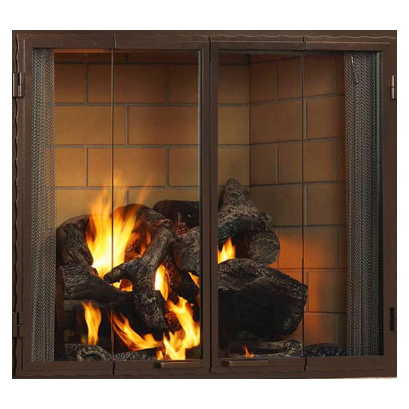 Majestic Castlewood 42 Inch Outdoor Wood Burning Fire Pit - Patio, Backyard, Garden & Camping Fireplace for Cozy Nights & Outdoor Gatherings