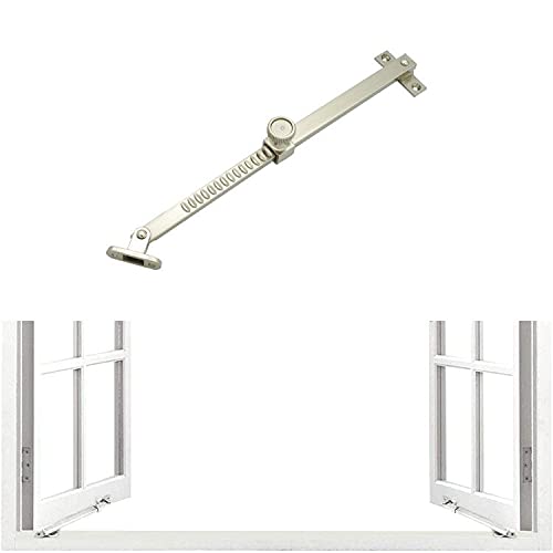 330mm Adjustable Telescoping Casement Window Stay Lock - Solid Brass Window Latch for Secure Ventilation - Perfect for Home, Office & Garden Windows (1pc)