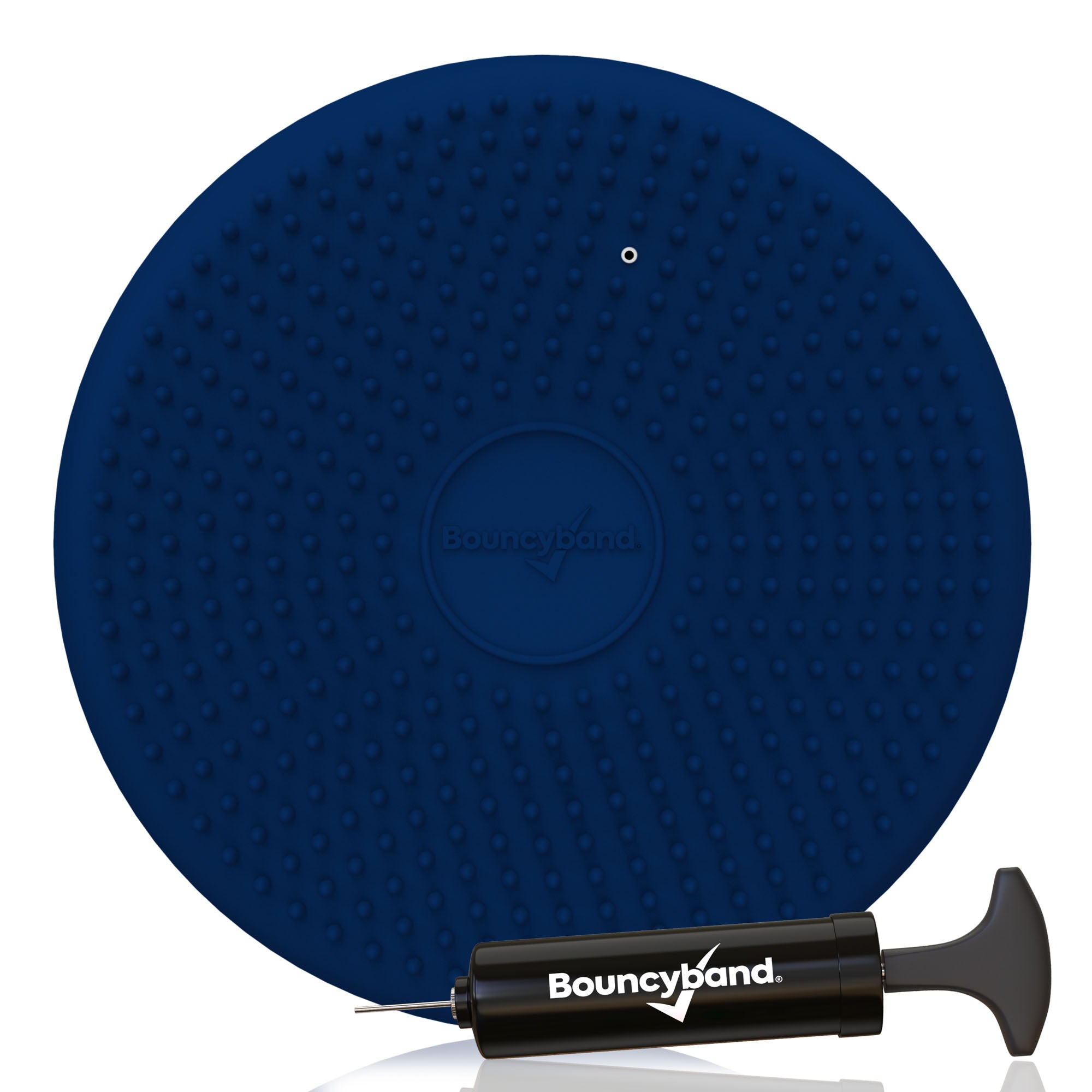 Bouncyband® Little Wiggle Seat Sensory Cushion for Kids - Blue - Improves Focus & Wiggly Movement - Perfect for Classroom, Homeschool & ADHD Sensory Needs