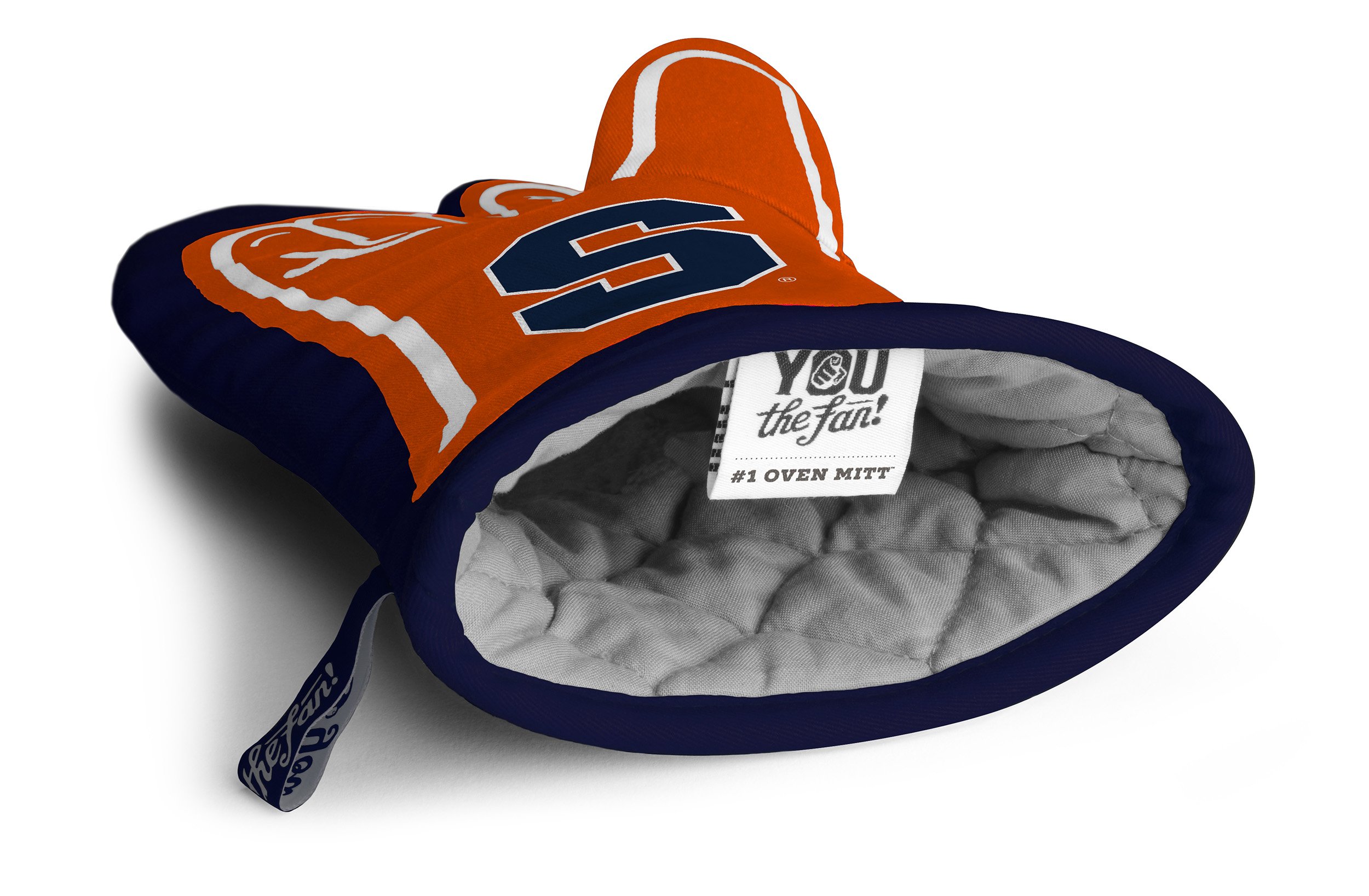 YouTheFan NCAA #1 Oven Mitt - Heat Resistant Kitchen Glove for Baking, Grilling & Cooking - Perfect for College Sports Fans & Game Day Parties