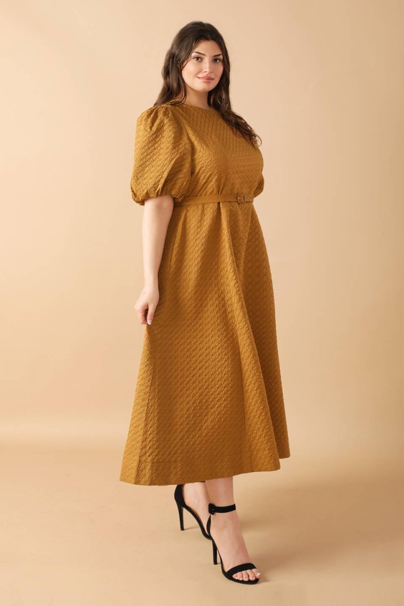 Can't Stop Me Woven Midi Dress - Flowy Summer Dress for Women, Beach Cover Up, Boho Chic Outfit for Vacation & Date Night