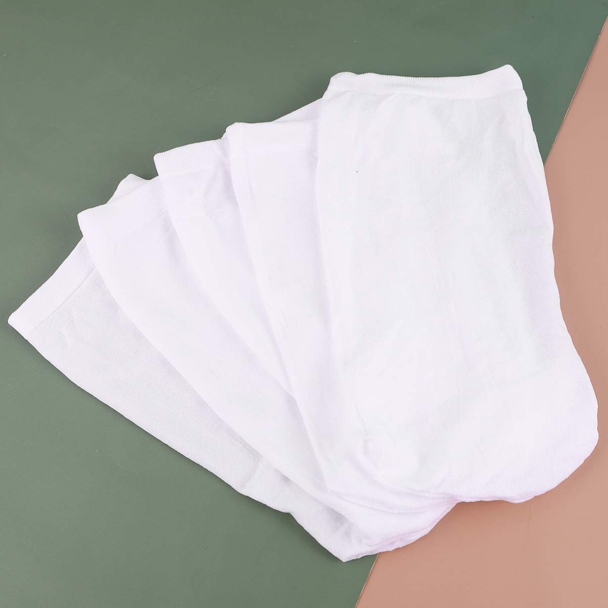 VILLCASE 5-Pack White Felt Mesh Pool Filter Basket Savers - Skimmer Socks for Swimming Pools, Hot Tubs & Aquariums - Durable Replacement Filter Nets for Easy Debris Removal & Cleaner Water