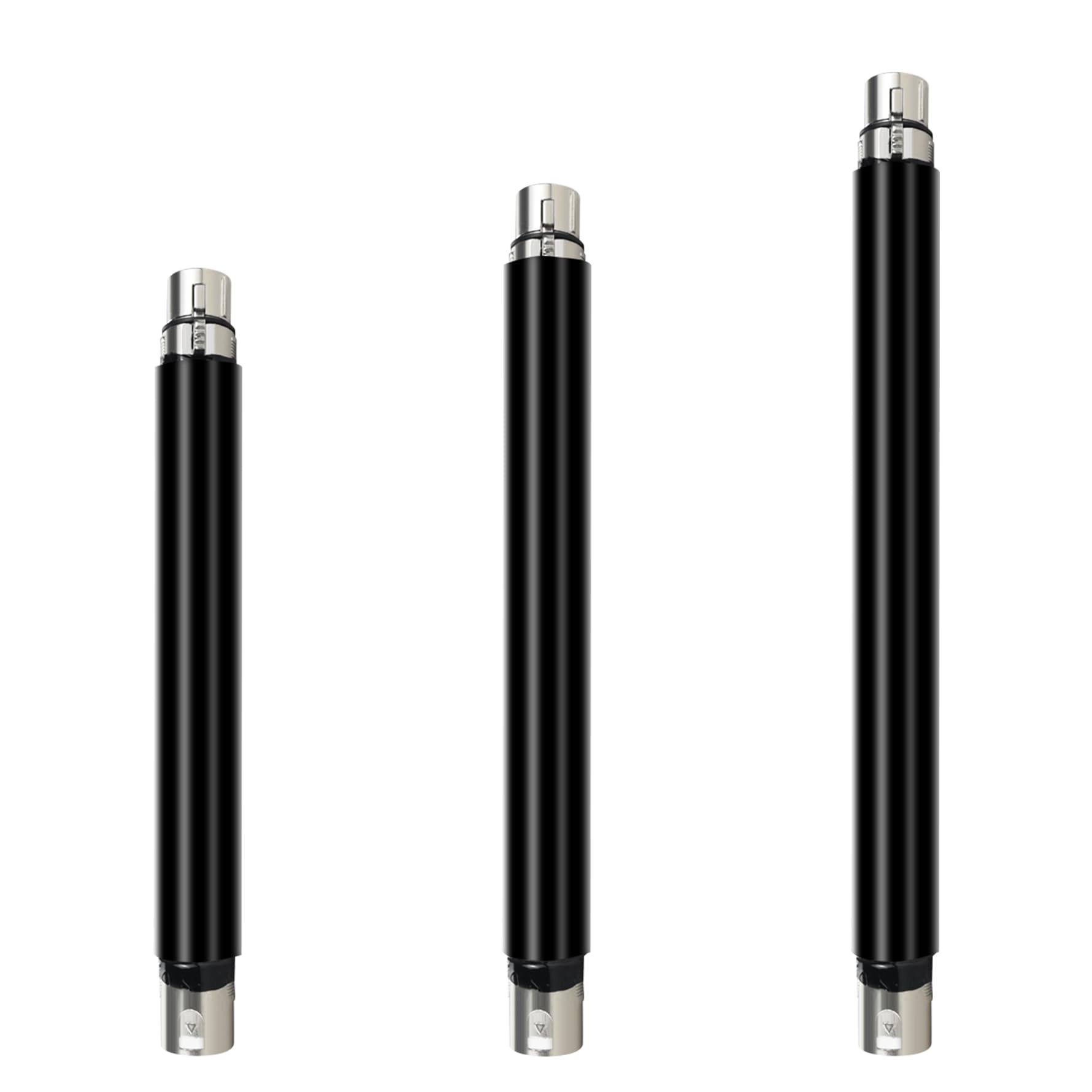 Premium Sex Machine Extension Rod Attachments - 3XLR Connector for Thrusting Machines (5.9
