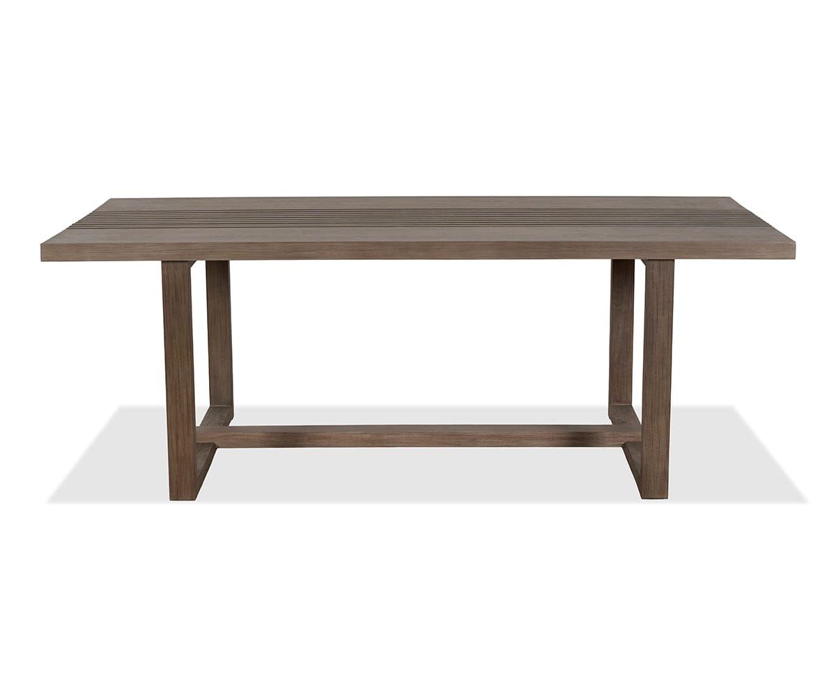 Farren Outdoor Dining Table - Weather-Resistant Patio Furniture Set for Garden, Backyard, and Poolside - Perfect for Outdoor Entertaining and Al Fresco Dining