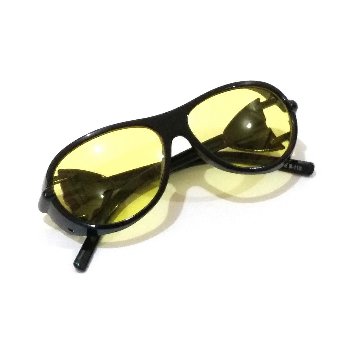 Yellow Lens Prescription Night Driving Glasses M110 13 - Anti-Glare HD Vision for Safe Night Driving - Perfect for Commuting, Road Trips & Low Light Conditions