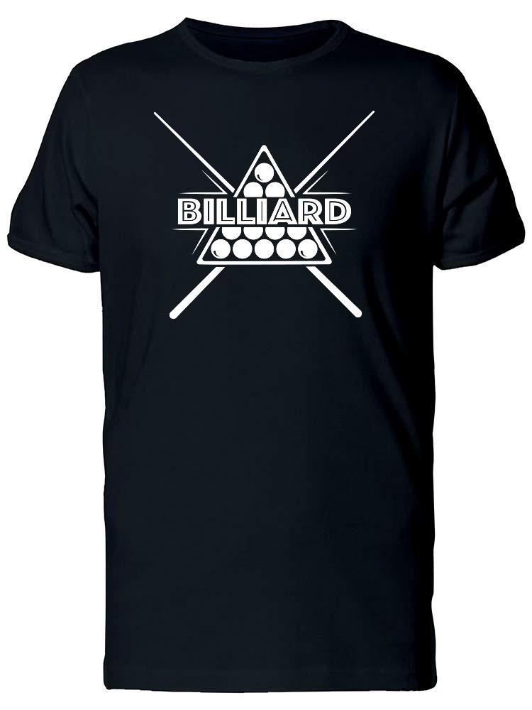 Billiard Equipment Logo T-Shirt for Men - Stylish & Comfortable Pool Player Apparel - Perfect for Casual Wear, Billiards Tournaments & Lounge Nights
