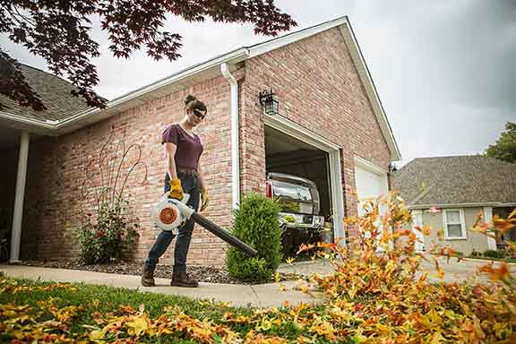 STIHL BG 50 Handheld Gas Leaf Blower - 27.2cc 2-Cycle Engine for Yard Cleaning, Lawn Care & Leaf Removal - Perfect for Homeowners & Landscaping Professionals