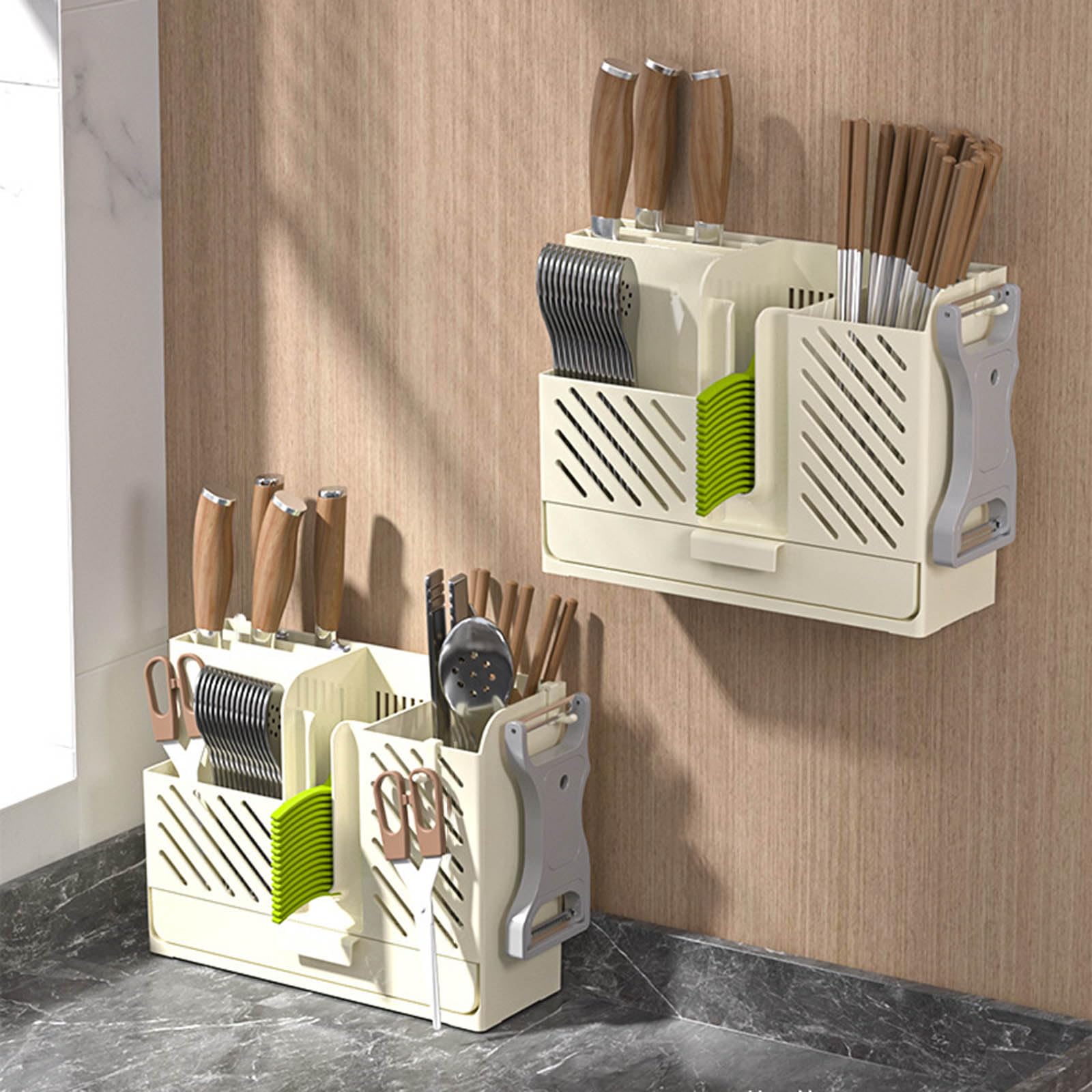 MinnowXY Efficient Draining Chopstick & Cage Holder - Kitchen Organization Rack for Utensils | Perfect for Drying Chopsticks, Spoons & Small Kitchen Tools After Washing