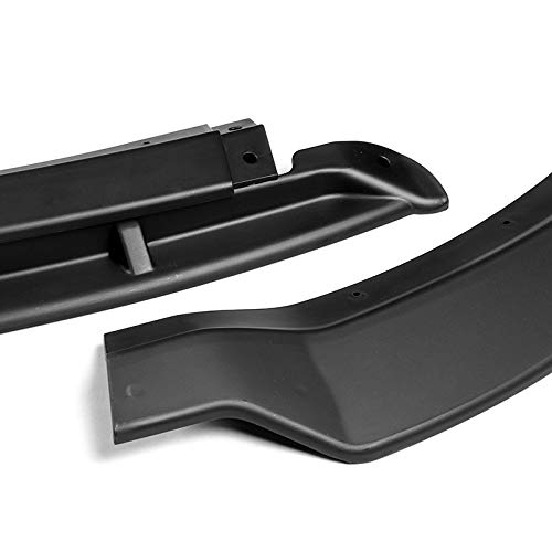 HYPERSPEED Front Bumper Lip Spoiler + Side Skirt Extensions for Dodge Charger 2015-2021 | ABS Plastic Body Kit | Matte Black Car Accessories (6PCS) | Enhance Aerodynamics & Sporty Look for Street Racing & Car Shows