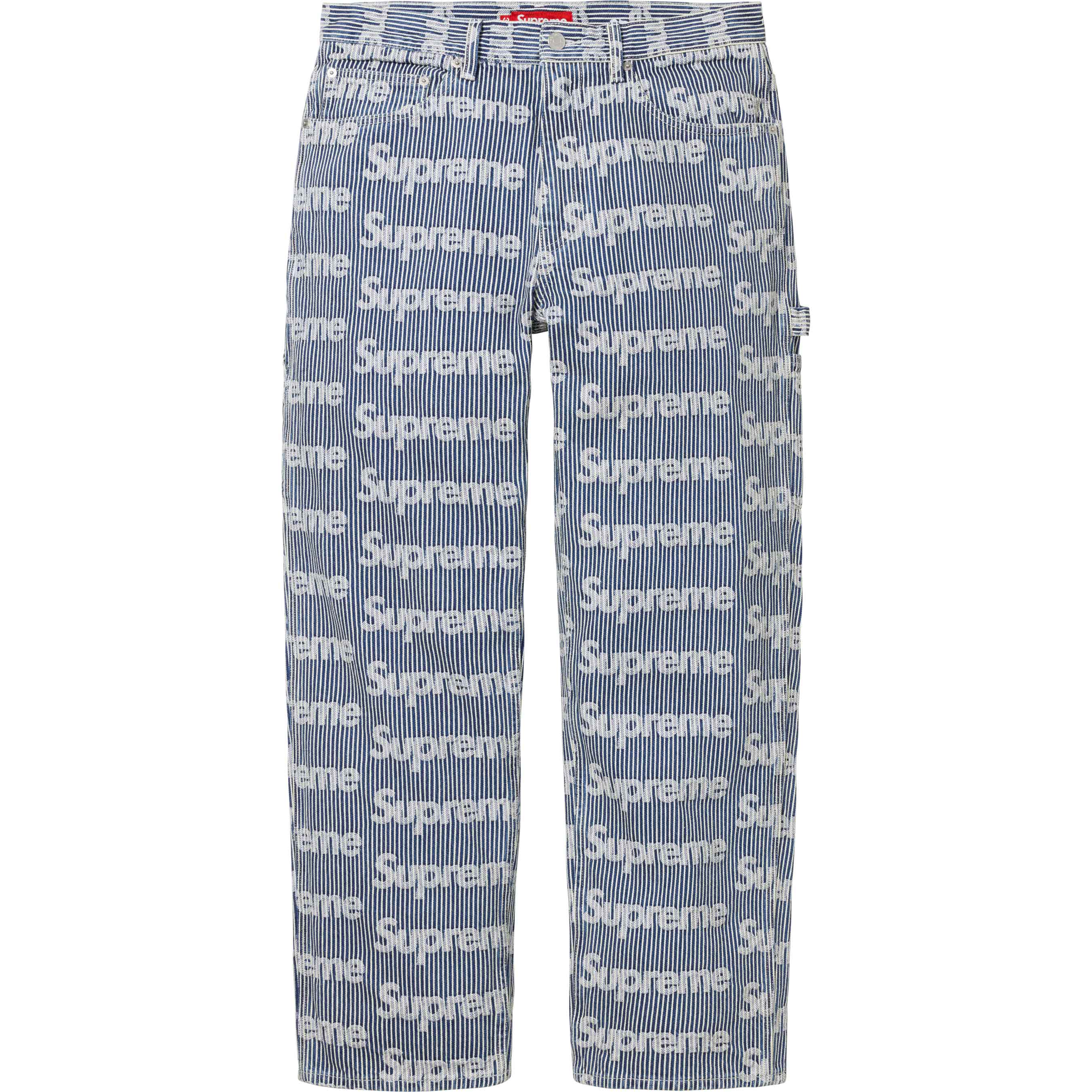 Supreme Denim Painter Pants - High-Quality Workwear for Artists & DIY Projects - Perfect for Painting, Construction & Outdoor Activities