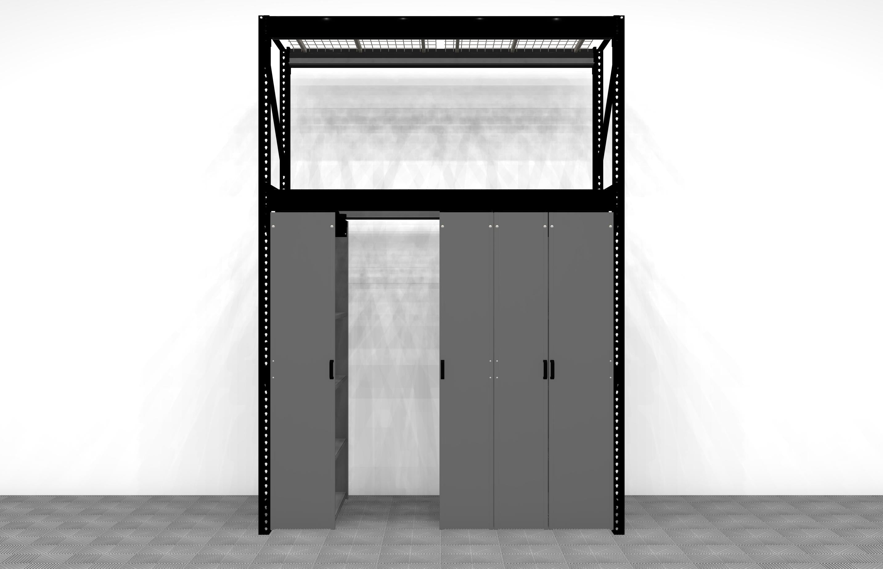 Levrack Heavy Duty Storage Shelving Units - Durable Metal Shelves for Garage, Warehouse & Home Organization