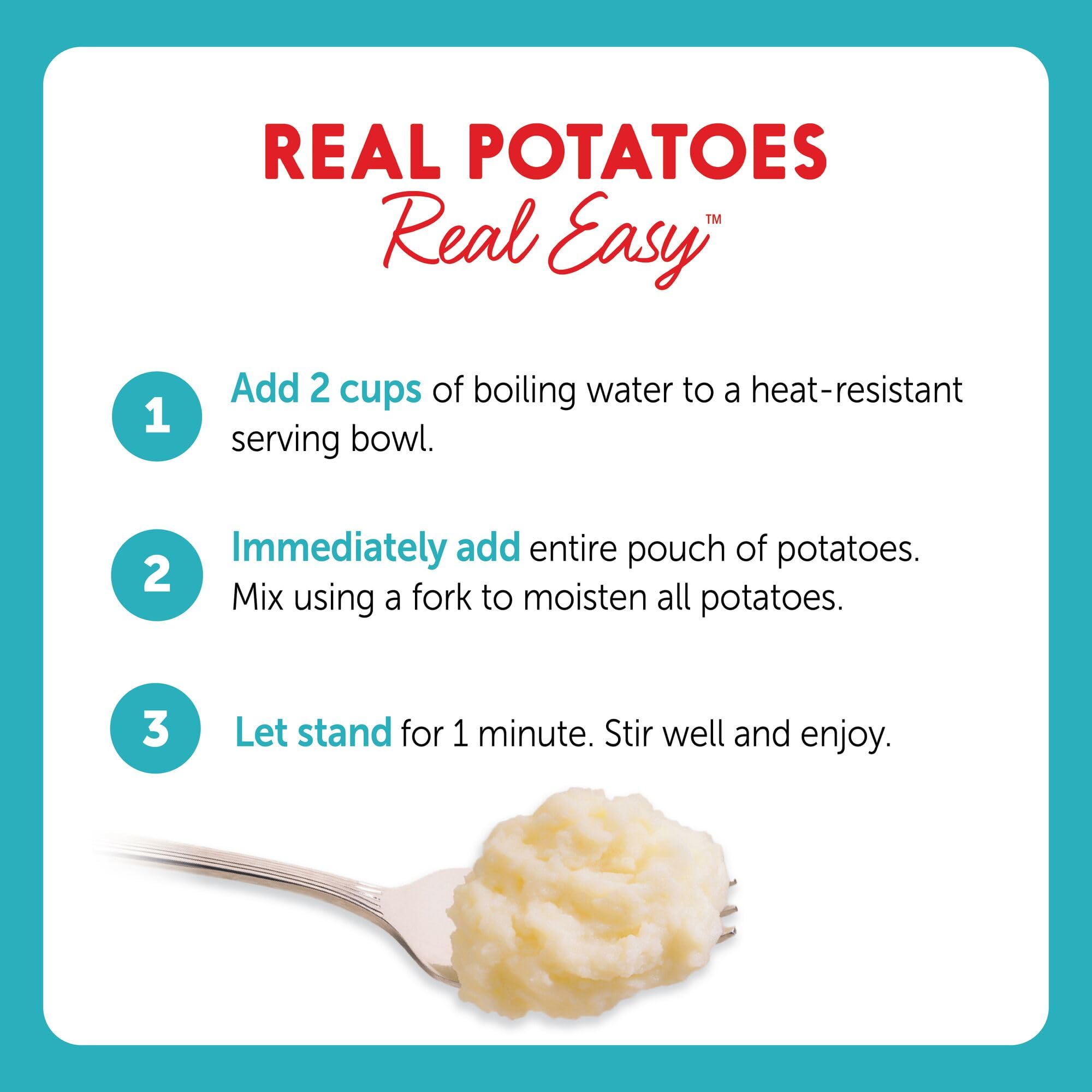 Idahoan Monterey Pepper Jack Mashed Potatoes - 12 Pack (4 Servings Each) | Instant Mashed Potato Mix | Quick & Easy Side Dish for Dinner, Parties & Camping