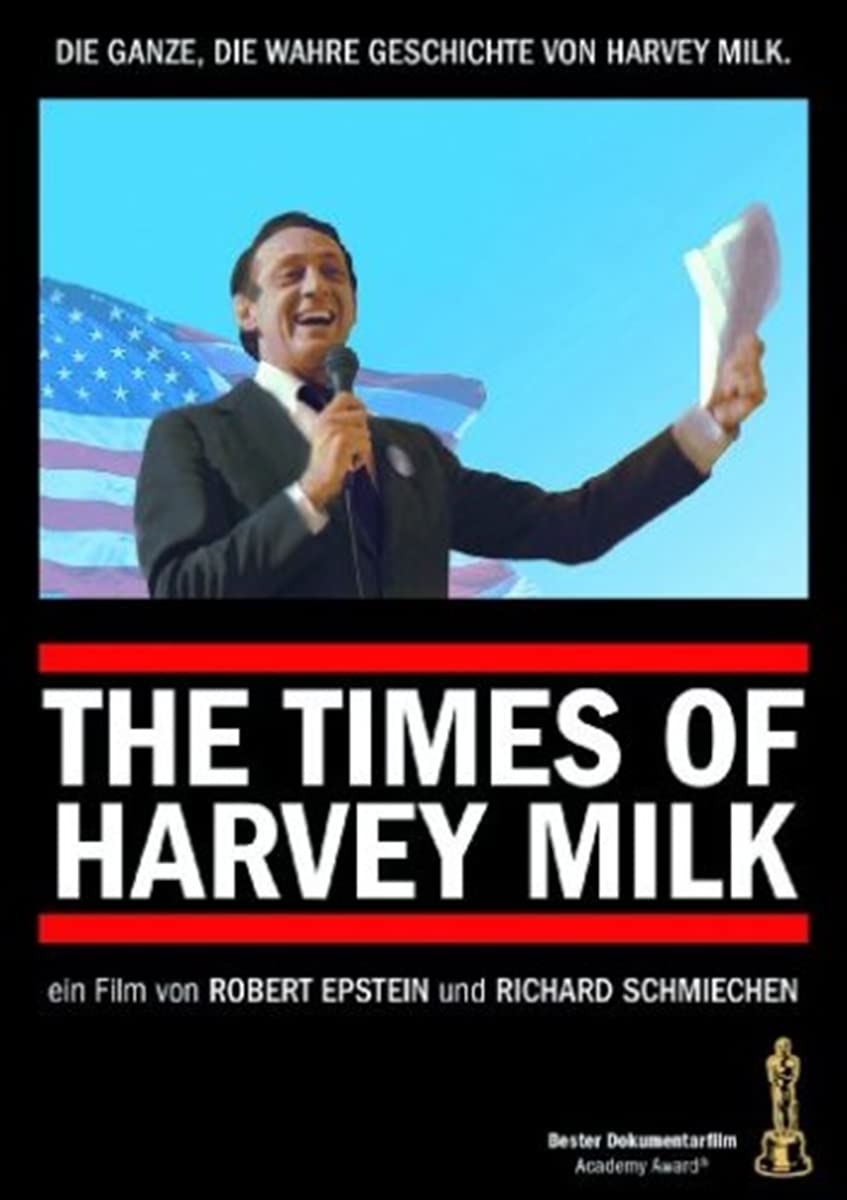 The Times of Harvey Milk - Award-Winning Documentary DVD | Biography & LGBTQ+ History | Perfect for Education & Awareness Campaigns