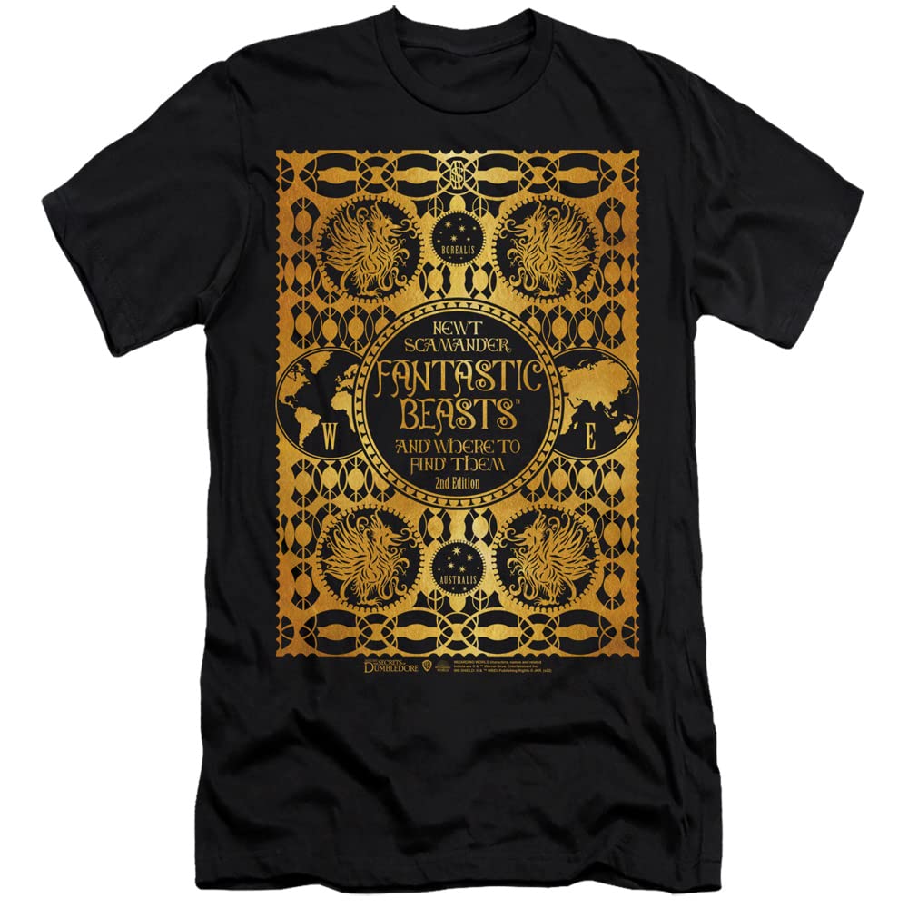 Fantastic Beasts The Secrets of Dumbledore Unisex Canvas T-Shirt - Official Movie Merchandise for Men & Women - Perfect for Cosplay, Halloween & Harry Potter Fans