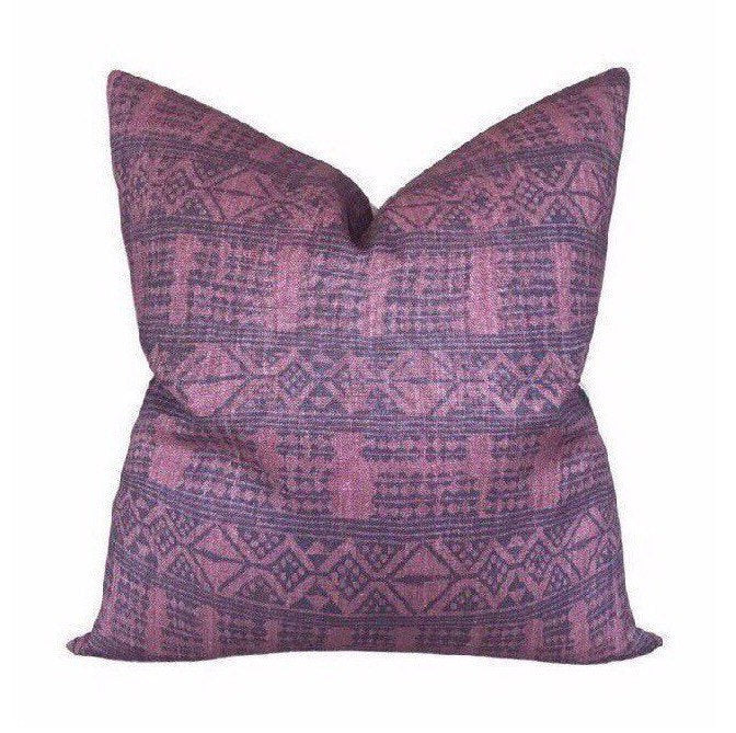READY TO SHIP Peter Dunham Addis Designer Pillow Cover in Midnight Pasha - Luxury Decorative Throw Pillow for Sofa, Bed & Home Decor