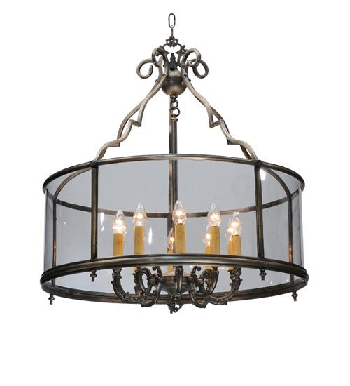 Meyda Tiffany G141C2F36 Stained Glass Table Lamp - Elegant Handcrafted Tiffany Style Lamp for Living Room, Bedroom, or Office Decor