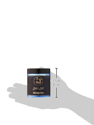 Gaber's Gold 50g Midnight Blue Pearlescent Mica Powder - Premium Pigment for DIY Soap Making, Candle Crafting, Epoxy Resin Art & Slime Creation - Perfect for Cosmetics, Bath Bombs & Nail Polish