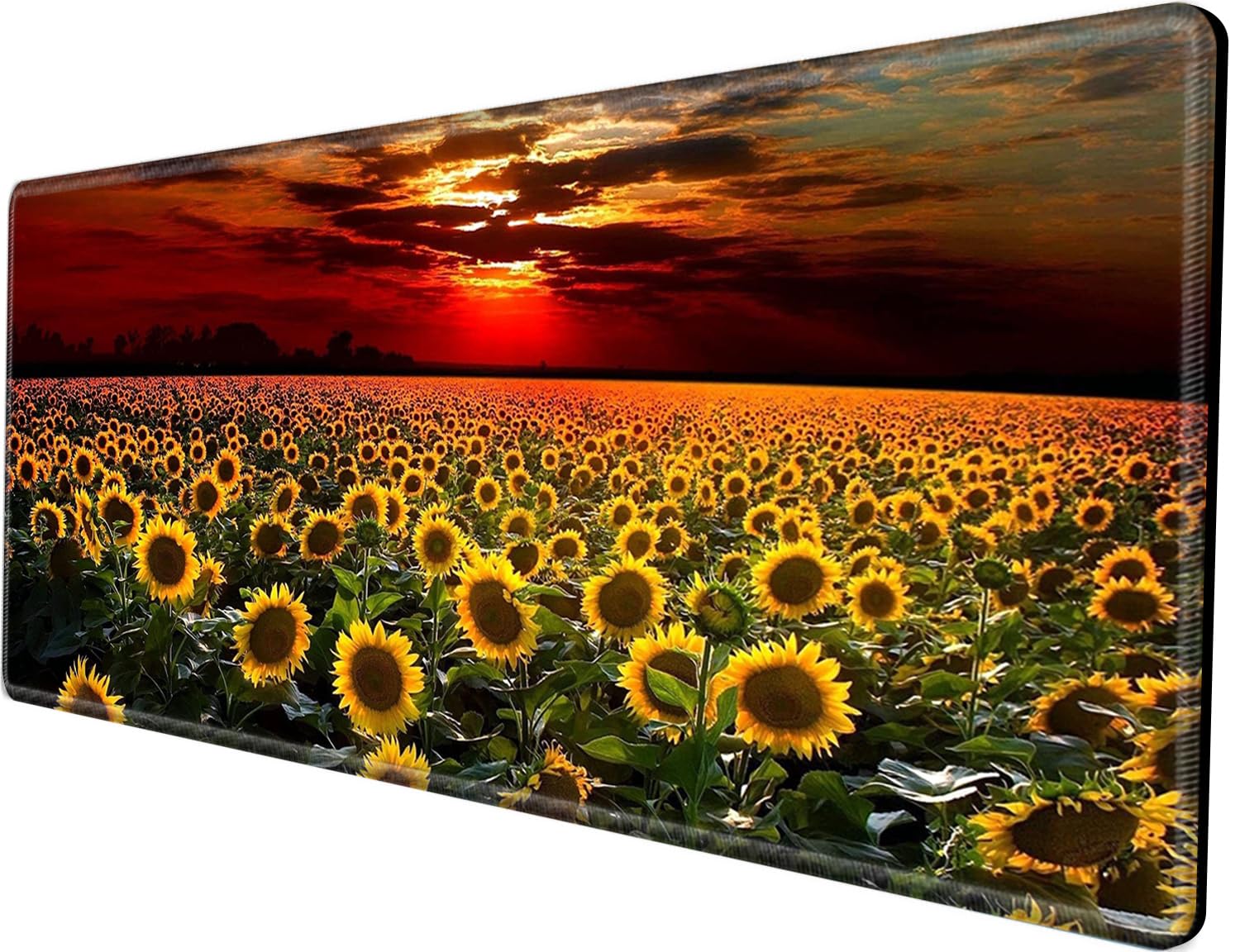 XXXL Gaming Mouse Pad 48x24 Inches - Extra Large Desk Mat, Oversized Mousepad for Full Desk Coverage - Black Gold Marble Design - Giant Computer Desk Protector for Gamers & Office Use | Perfect for PC Gaming, Workstations & Home Office Setups