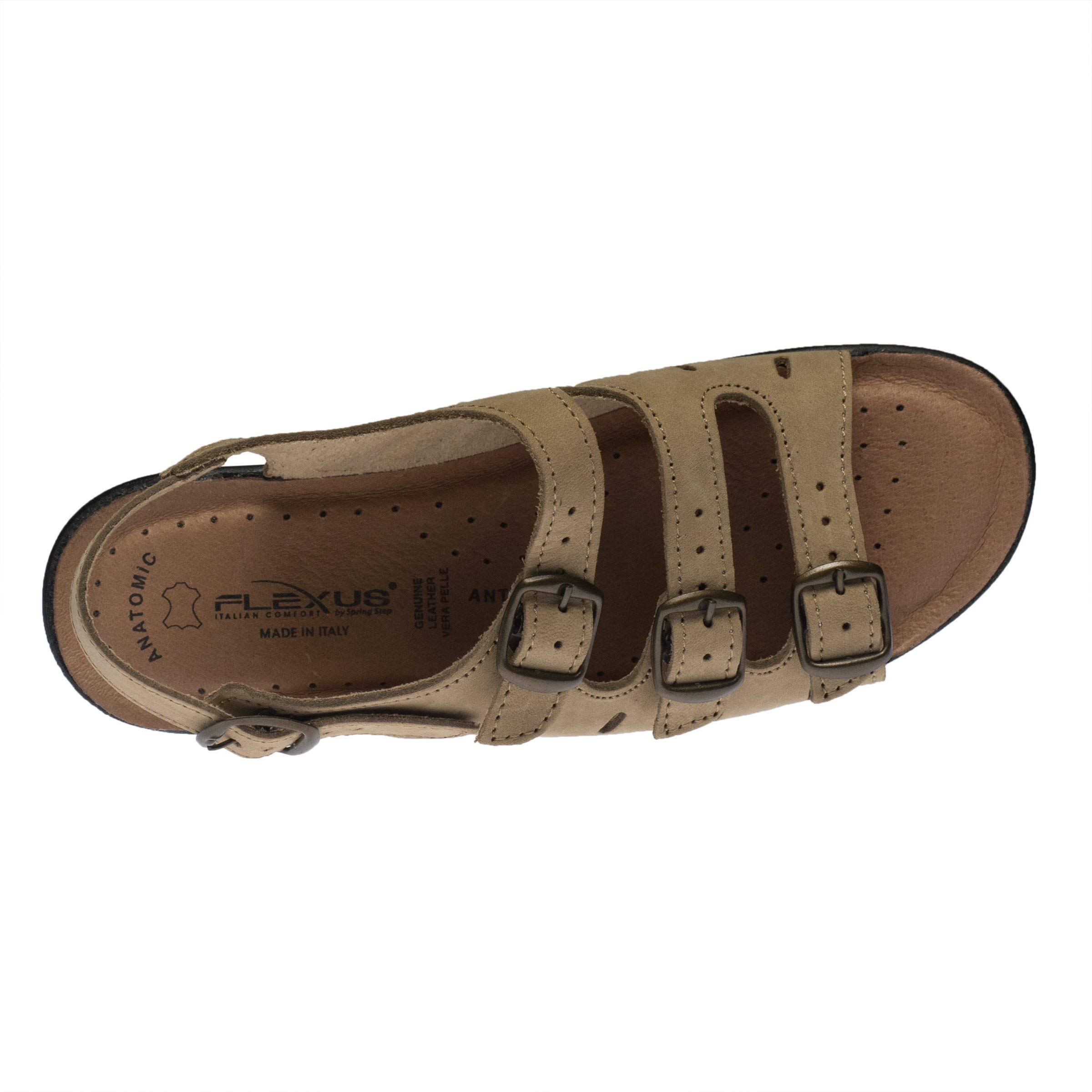 Spring Step Women's Willa Wedge Sandal - Comfortable Summer Casual Shoes with Arch Support | Perfect for Beach, Vacation, and Everyday Wear