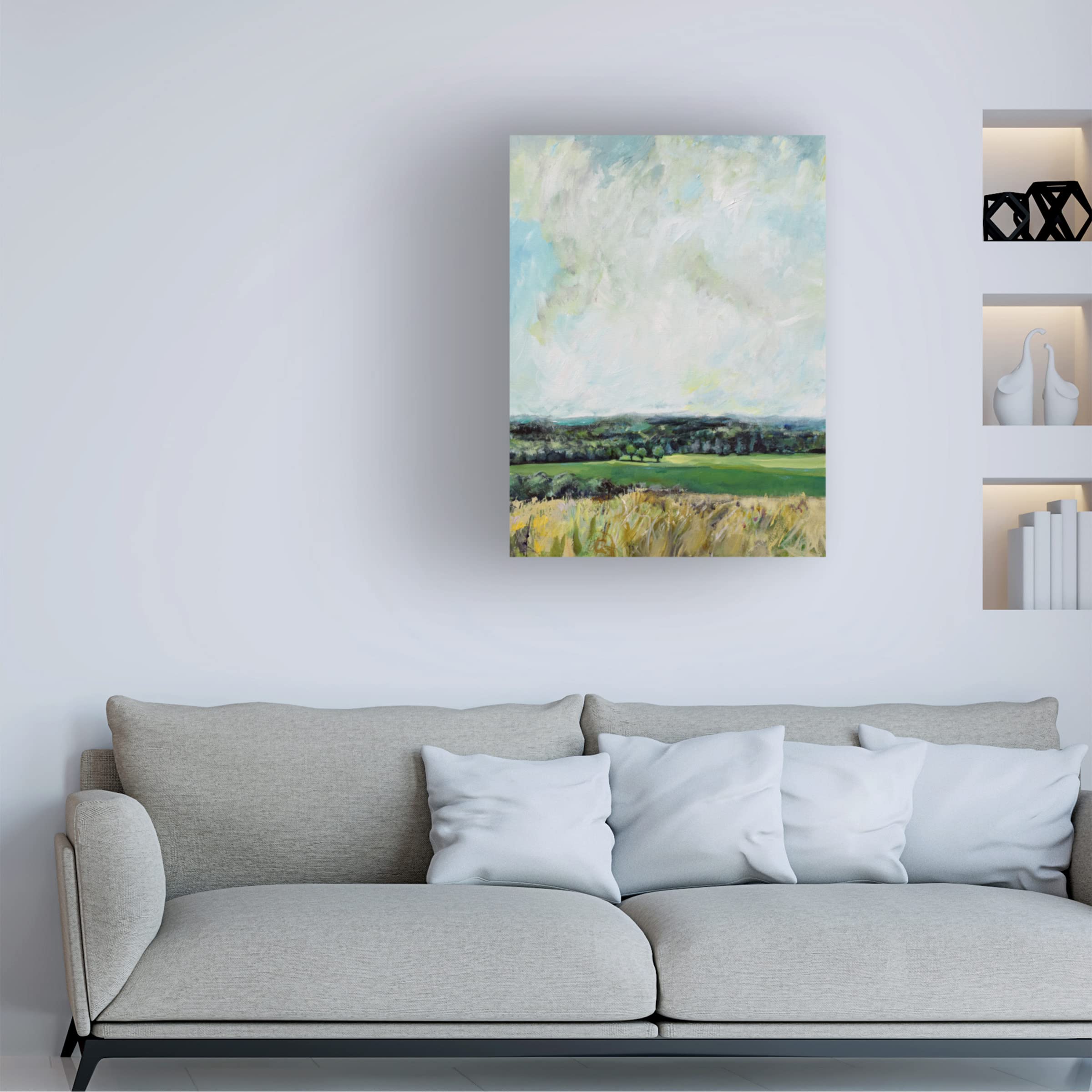 Trademark Fine Art 'Mount Jeez Overlook I' Canvas Wall Art Print by Evelia Designs - Perfect for Living Room, Bedroom & Office Decor