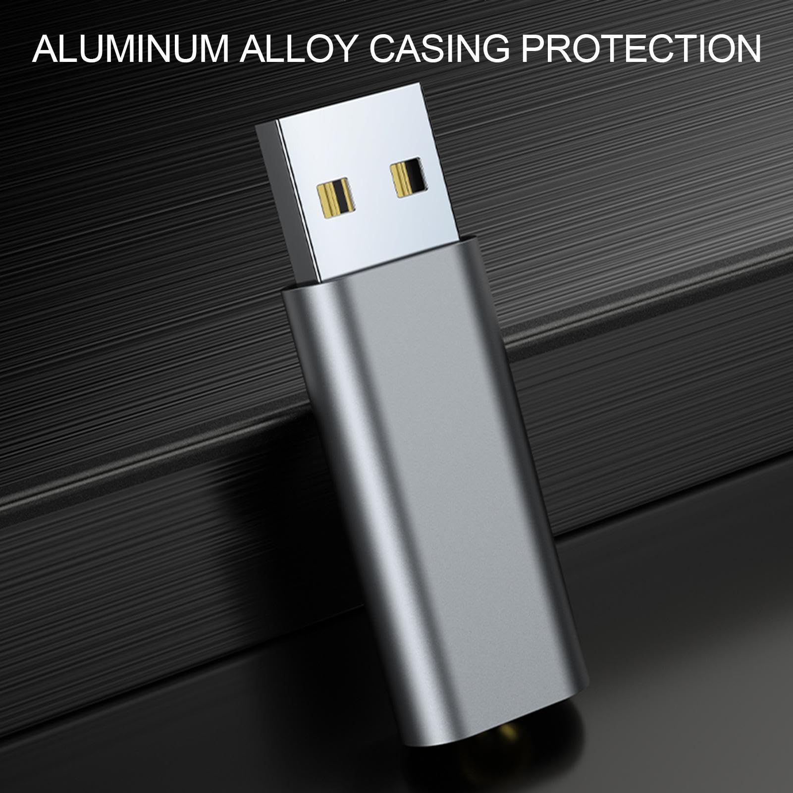 Weiting External USB Sound Card - 3.5mm Headphone Adapter for Gaming, Streaming & Conference Calls | Compatible with League of Legends, Headsets & PC Audio | Plug & Play USB Audio Adapter for Enhanced Sound Quality
