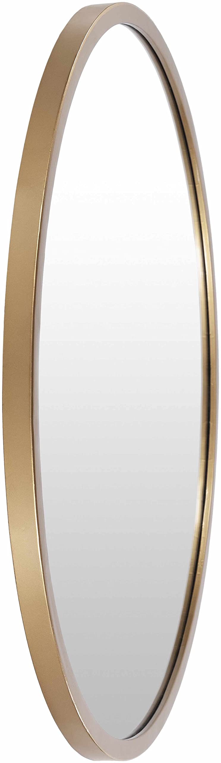 Hauteloom Guindarohan Round Decorative Wall Mirror - 22 Inch Hanging Mirror for Living Room, Bedroom & Entryway - Boho Home Decor Accent