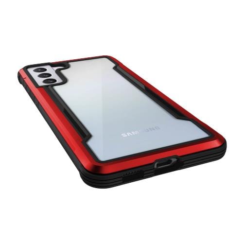 Samsung Galaxy S21 Plus Case - Raptic Shield Protective Cover, Shockproof & Slim Fit, Red | Perfect for Outdoor Activities, Travel & Daily Use