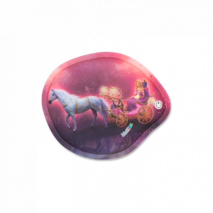 Ergobag LED Blinkie Klettie - Fairy Tale Carriage Design Reflective Safety Light for Kids Backpacks, Bags & Jackets - Perfect for School, Outdoor Adventures & Nighttime Visibility