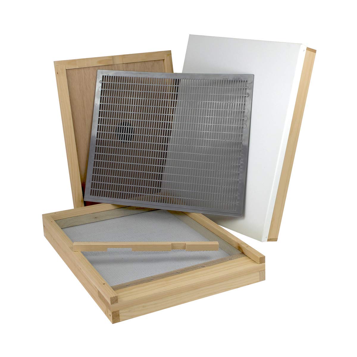 Amish-Made USA 10-Frame Starter Bee Hive Kit with Frames & Foundations - Complete Honey Production Set for Beekeeping Beginners | Perfect for Backyard Apiaries & Sustainable Honey Farming
