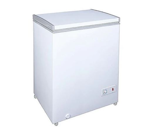 Farfalla FCF 121W 120L Energy Efficient Dual Function Chest Freezer - Upright or Horizontal Use for Home, Garage, or Restaurant Storage