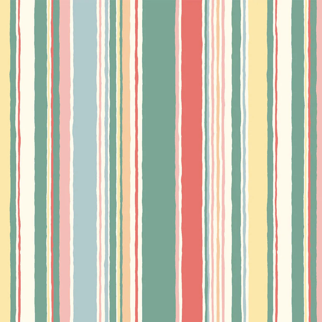 Liberty Riviera Collection 01666453C Striped Deck Chair - Perfect for Poolside Lounging, Beach Relaxation & Outdoor Sunbathing