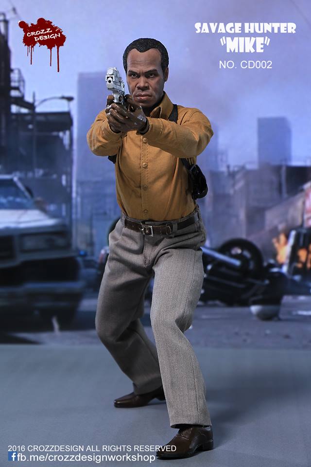 Crozz Design 1/6 Savage Hunter Sixth Scale Collectible Action Figure - Perfect for Display, Photography & Model Enthusiasts