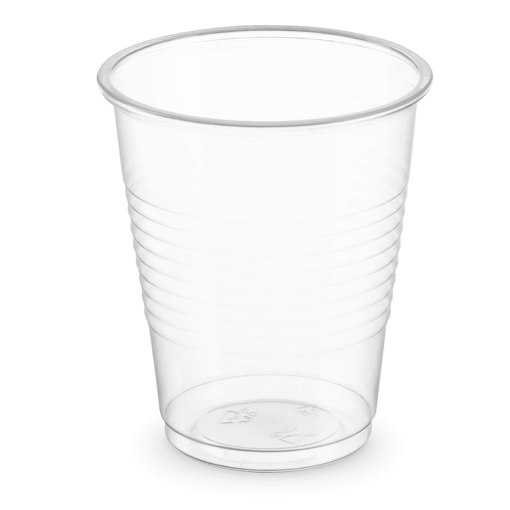 PLASTICPRO 5 oz Clear Disposable Plastic Cups - 100 Count Bulk Pack of Beverage Tumblers for Parties, Picnics, and Office Events | BPA-Free Drinkware