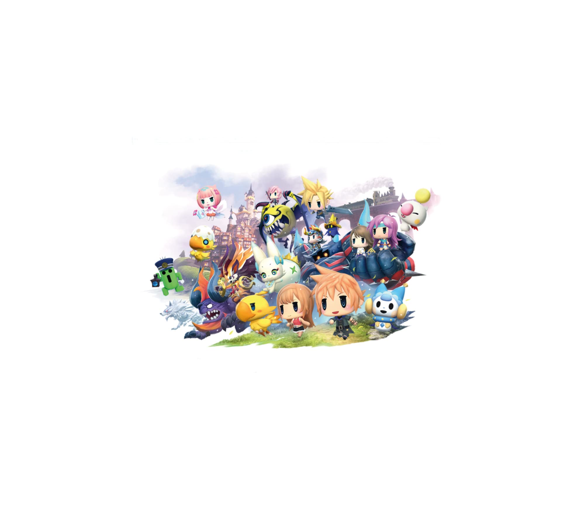 World of Final Fantasy Maxima (Code In A Box) - Nintendo Switch Game | JRPG Adventure for Fantasy Lovers | Perfect for Travel & Home Gaming