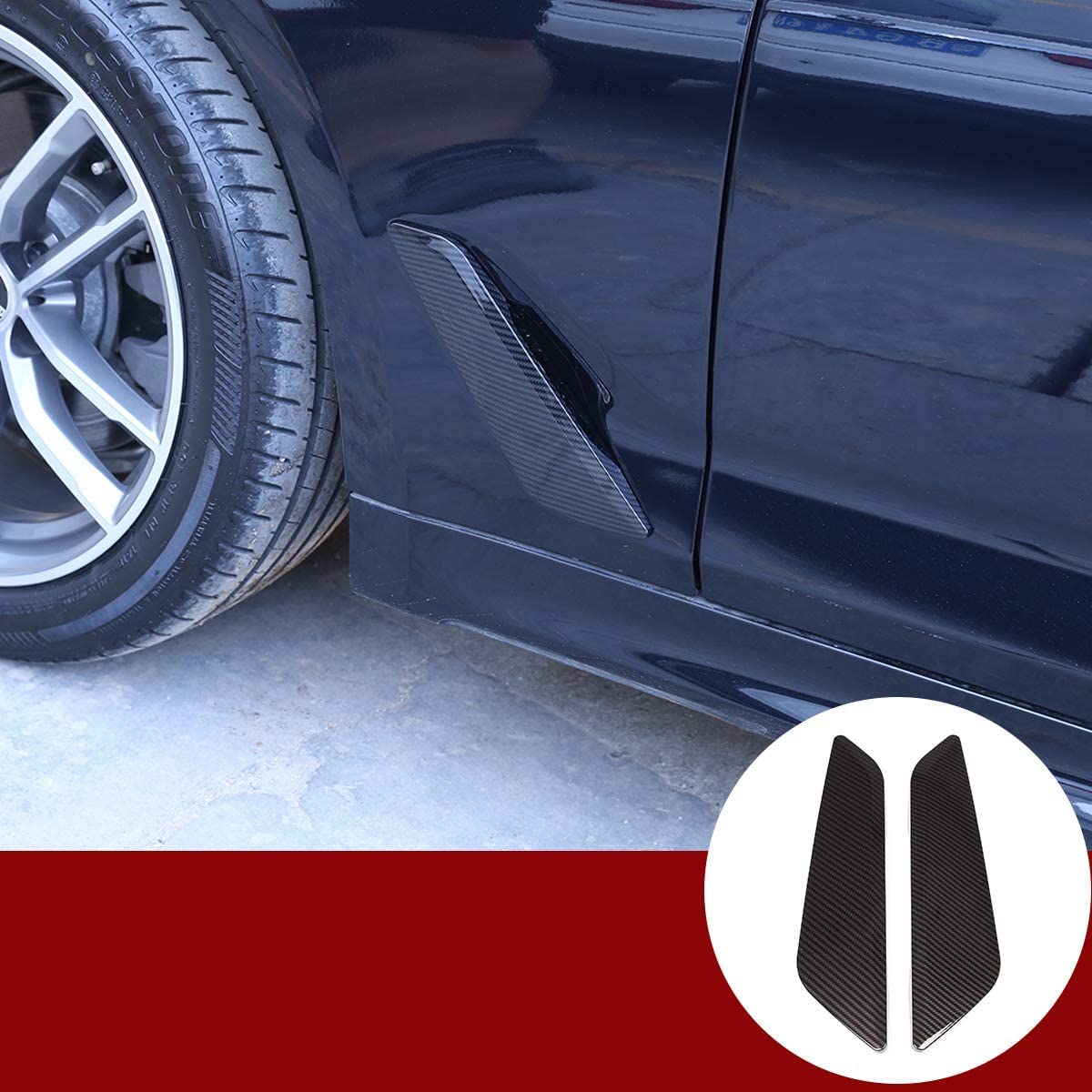 BMW 5 Series G30 (2017-2019) ABS Side Wing Air Vent Trim Cover - Car Styling Accessories for Enhanced Exterior Look | Perfect for Customization & Car Shows